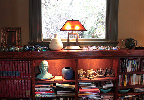 click to view larger image Mica lamp in an Arts & Crafts home. Martinez, CA